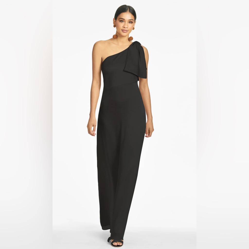 Sachin And Babi Chelsea One Shoulder Gown Size 10